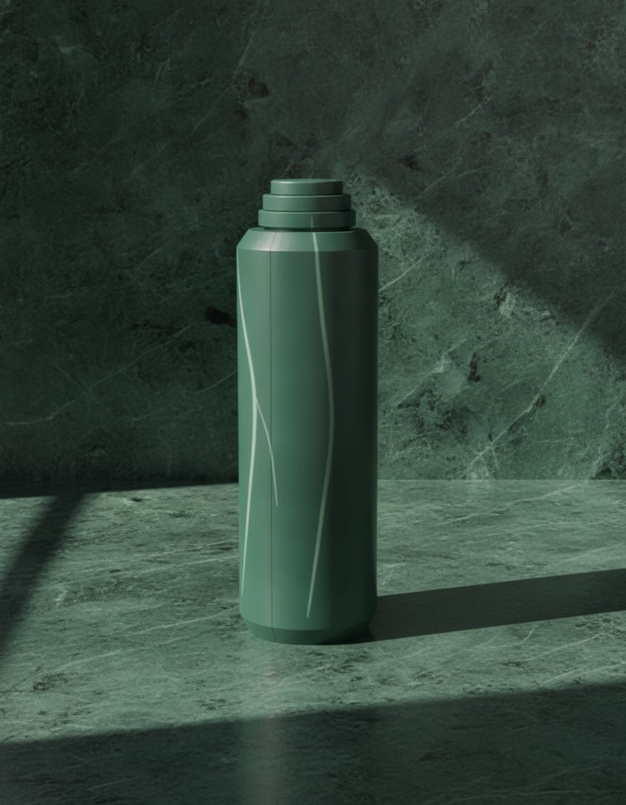 Verde, green marble finish on green marble